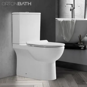 4" outlet wc twyford white